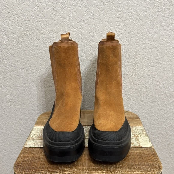 Sam Edelman Lilia Suede Chelsea Boots Size 7 - Picture 4 of 6